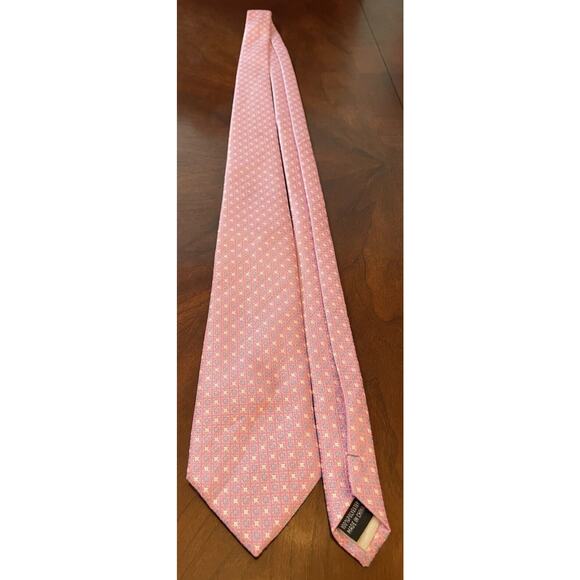 Surmesur Pink Blue 100% Polyester Men’s Neck Tie Made In China - Picture 3 of 9